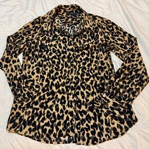 🐆 Halogen Animal Print Blouse - XS 🐆